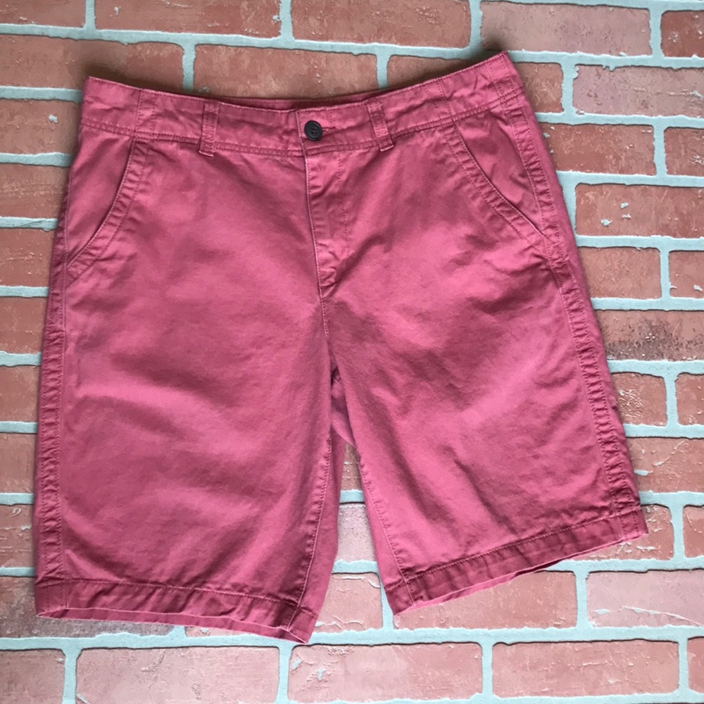 Urban Pipeline Flat Front Shorts (Salmon-Pink)EUC!